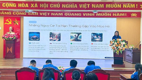 ĐOÀN PHƯỜNG TAM THANH ĐẨY MẠNH TUYÊN TRUYỀN PHÒNG, CHỐNG TAI ĐUỐI NƯỚC, NẠN THƯƠNG TÍCH CHO THANH THIẾU NHI DỊP HÈ 2026