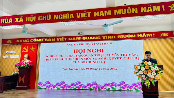 ĐẢNG ỦY PHƯỜNG TAM THANH QUÁN TRIỆT, TRIỂN KHAI MỘT SỐ NGHỊ QUYẾT, CHỈ THỊ CỦA BỘ CHÍNH TRỊ