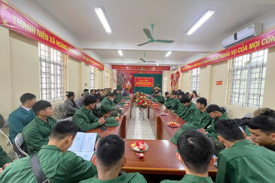 22_183ccMột số hình ảnh về công tác tuyển chọn và gọi công dân nhập ngũ  năm 2025