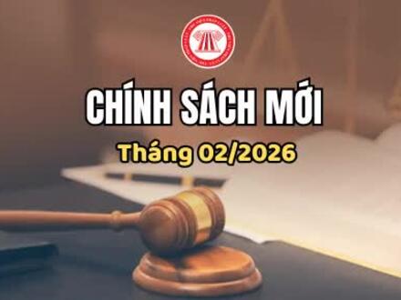 Chính sách mới có hiệu lực