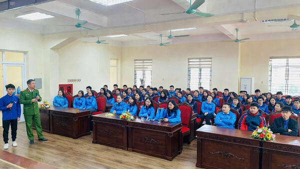 ĐOÀN THANH NIÊN PHƯỜNG TAM THANH TỔ CHỨC HỘI NGHỊ TUYÊN TRUYỀN “THANH NIÊN NÓI KHÔNG VỚI MA TÚY