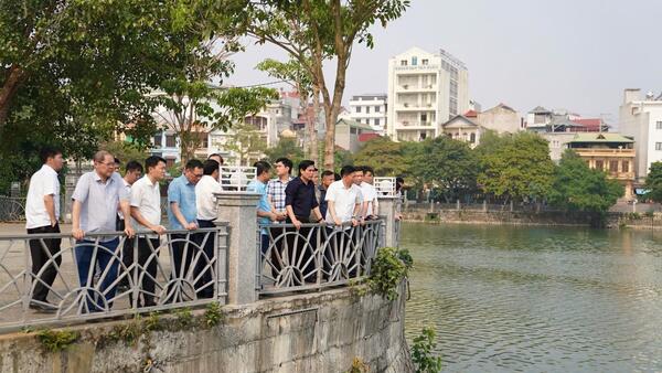 TỔ CÔNG TÁC DO ĐỒNG CHÍ HOÀNG QUỐC KHÁNH, ỦY VIÊN TRUNG ƯƠNG ĐẢNG, BÍ THƯ TỈNH ỦY LÀM TỔ TRƯỞNG ĐÃ THỊ SÁT THỰC ĐỊA TẠI MỘT SỐ DỰ ÁN TRỌNG ĐIỂM, HỒ TỰ NHIÊN, ĐỘNG NHỊ THANH