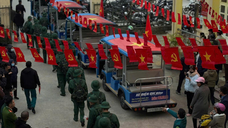 Một số hình ảnh về công tác tuyển chọn và gọi công dân nhập ngũ  năm 2025 của (xã Hoàng Đồng cũ) phường Tam Thanh, tỉnh Lạng Sơn