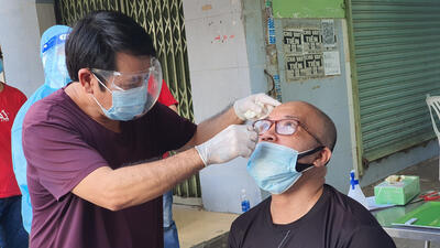 Hướng dẫn thực hiện test nhanh COVID-19 tại nhà